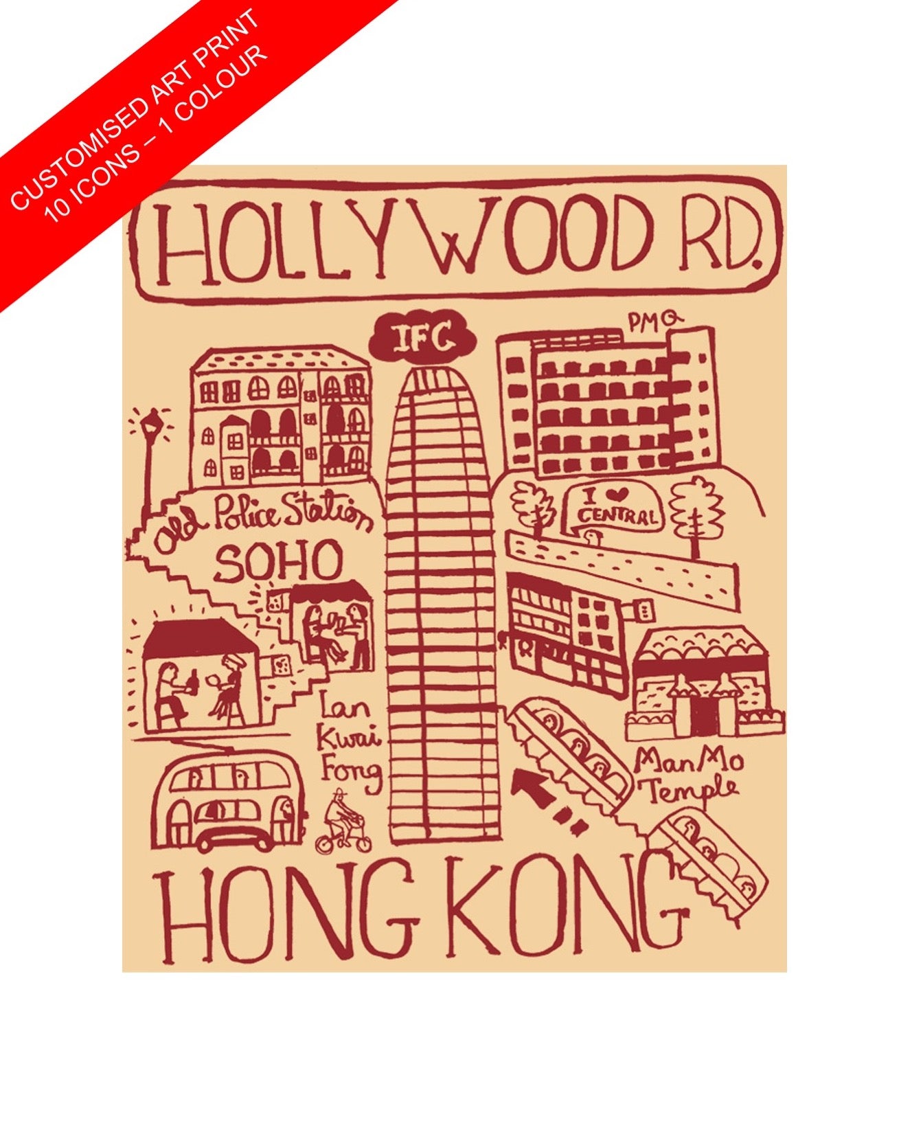 Commission Your Own 1 Colour Design by Julia Gash - Julia Gash