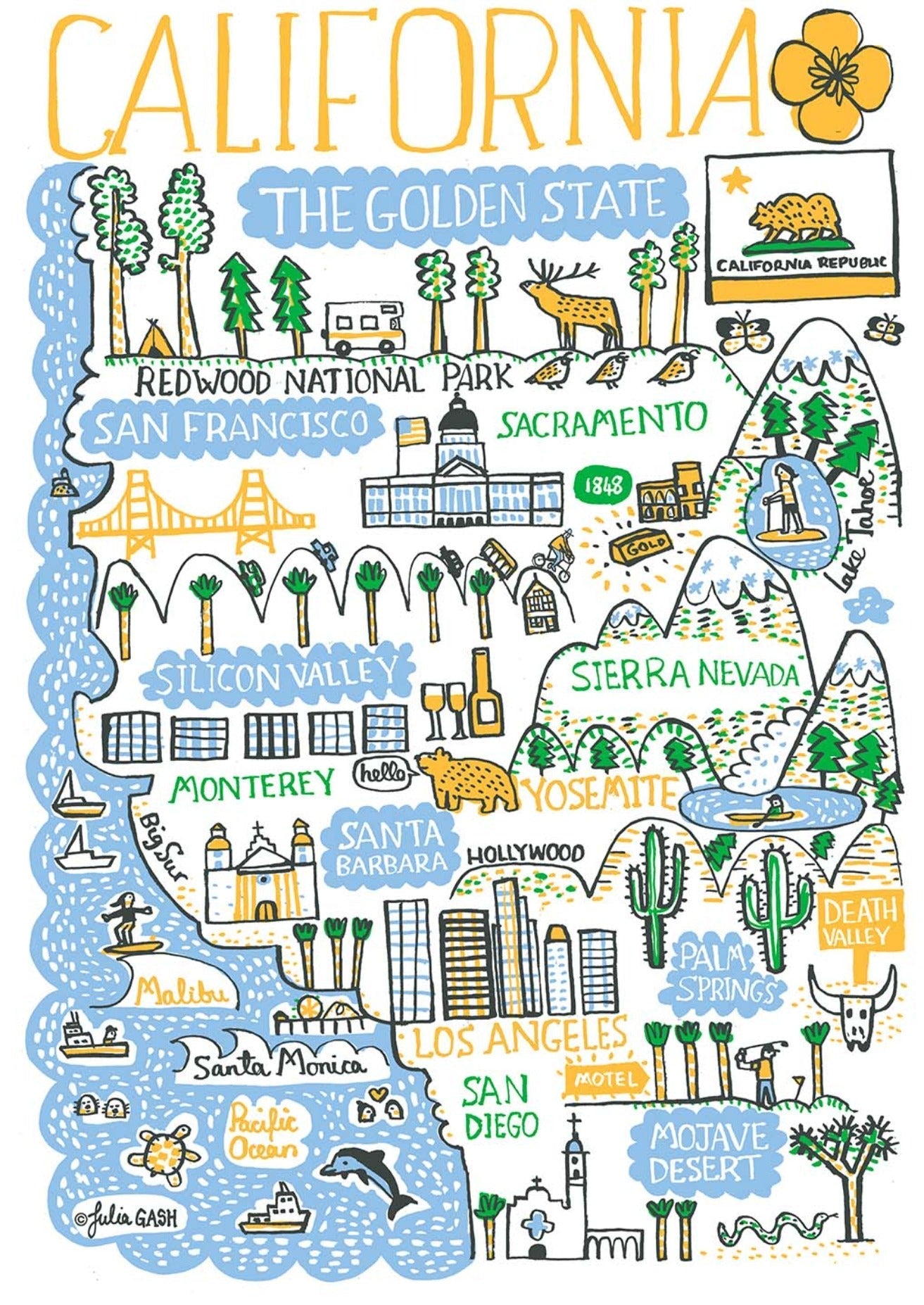 Greeting Card by Julia Gash