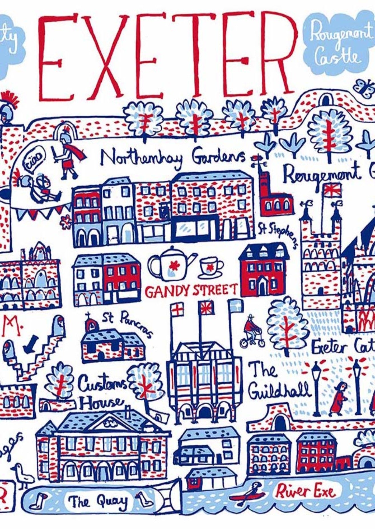 Exeter Postcard - Julia Gash