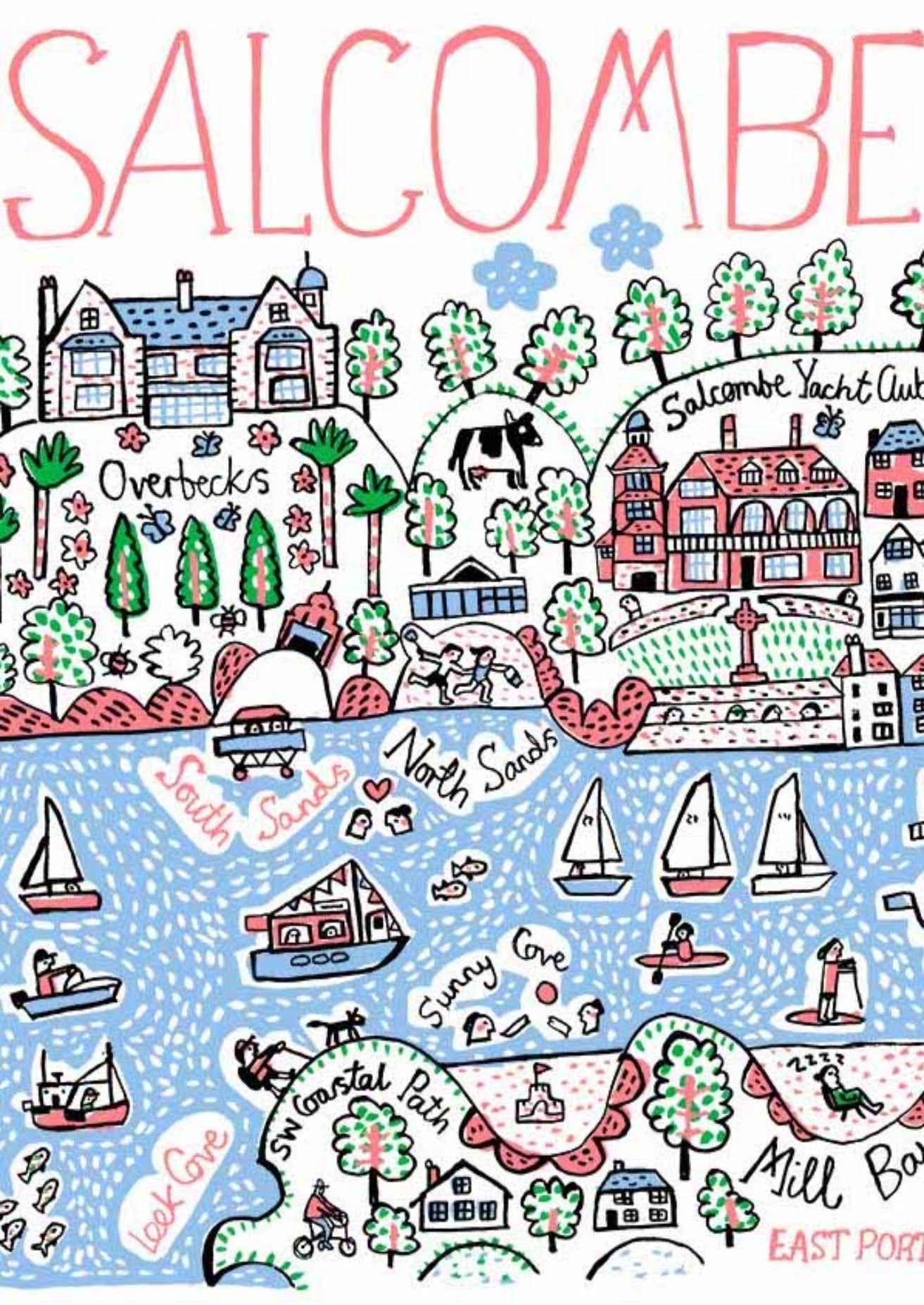 Salcombe Postcard - Julia Gash