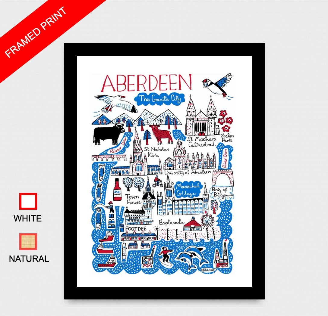 Aberdeen Art Print - Julia Gash