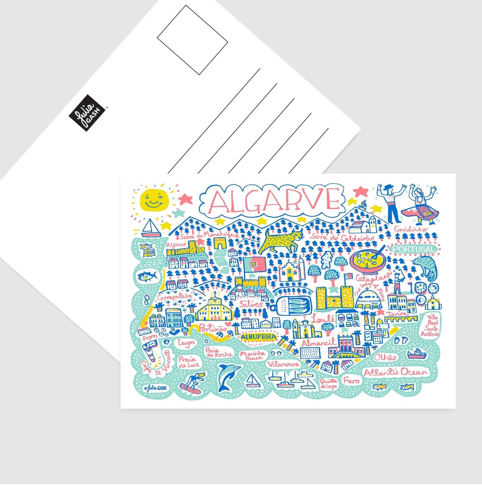 Algarve Postcard - Julia Gash