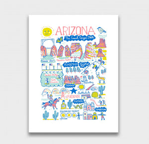 Arizona Art Print by Julia Gash