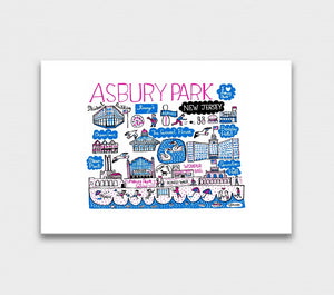 Asbury Park Art Print - Julia Gash