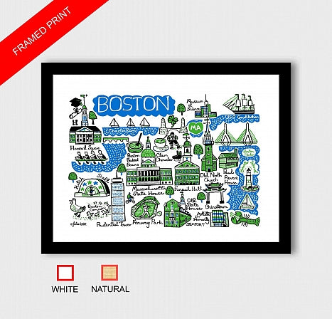 Boston Art Print - Julia Gash