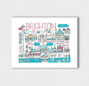 Brighton Art Print - Julia Gash