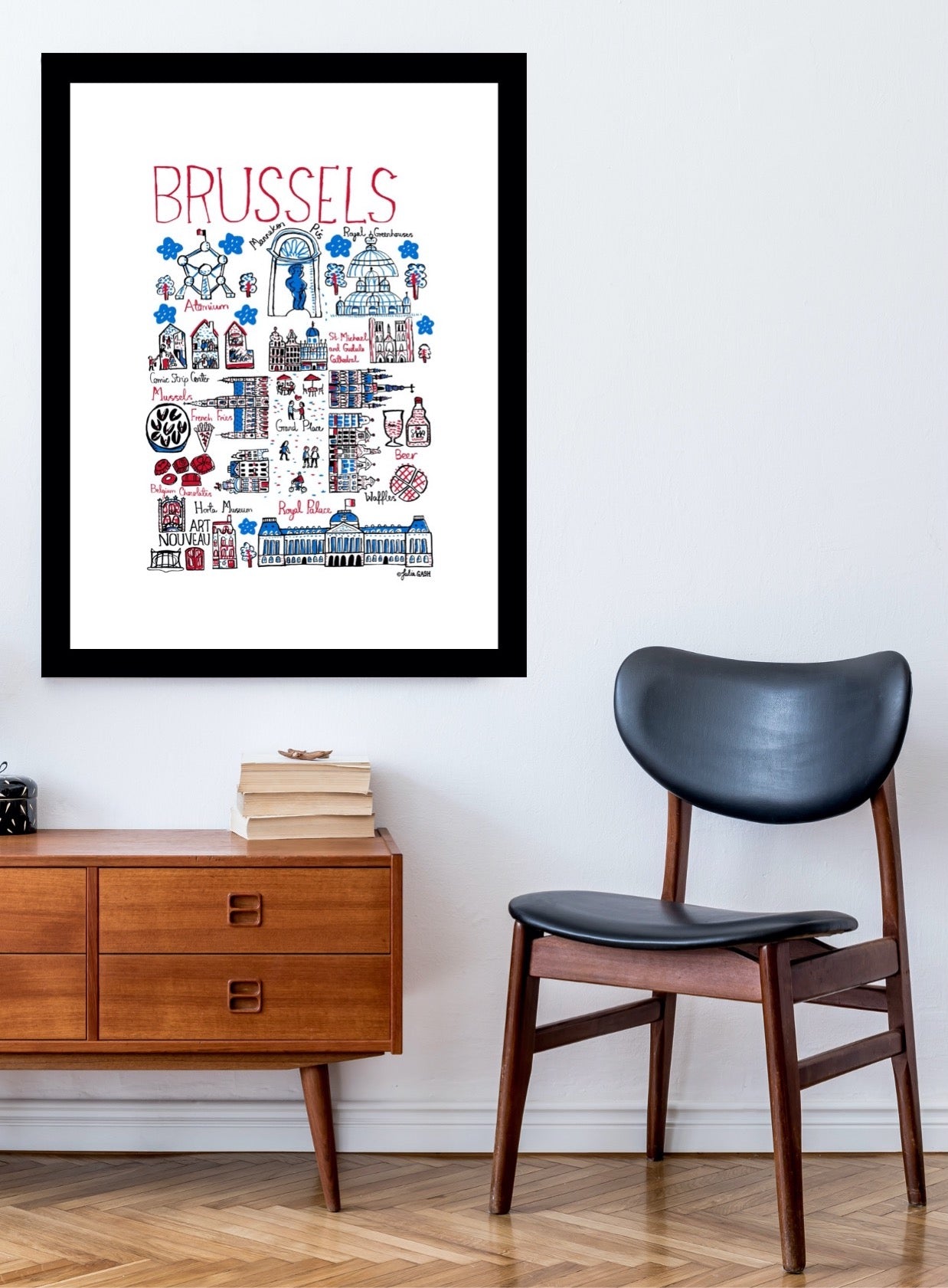 Brussels Art Print - Julia Gash