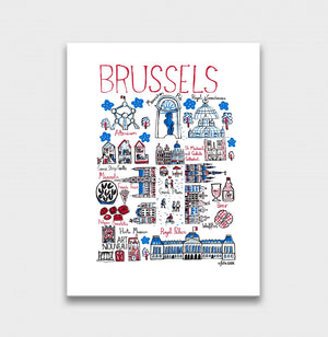 Brussels Art Print - Julia Gash