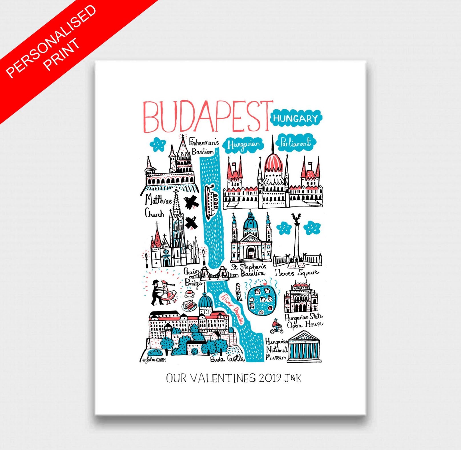 Budapest Art Print - Julia Gash