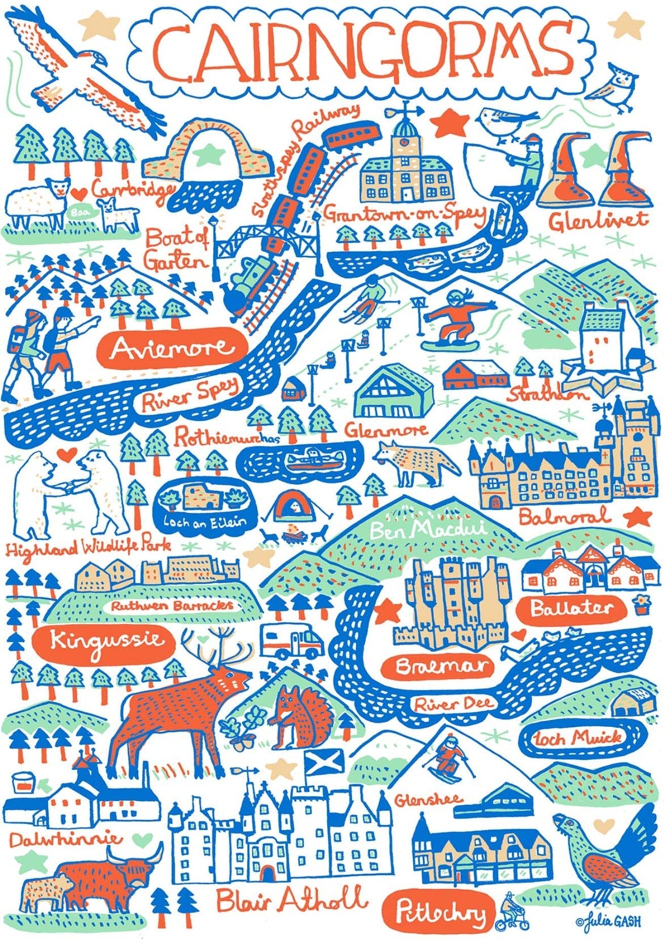 Greeting Card by Julia Gash