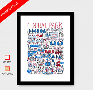 Central Park Art Print - Julia Gash