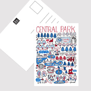 Central Park - Postcard