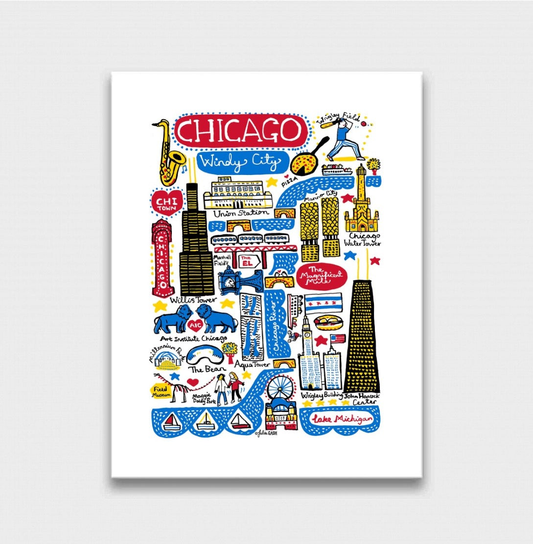 Chicago Art Print - Julia Gash
