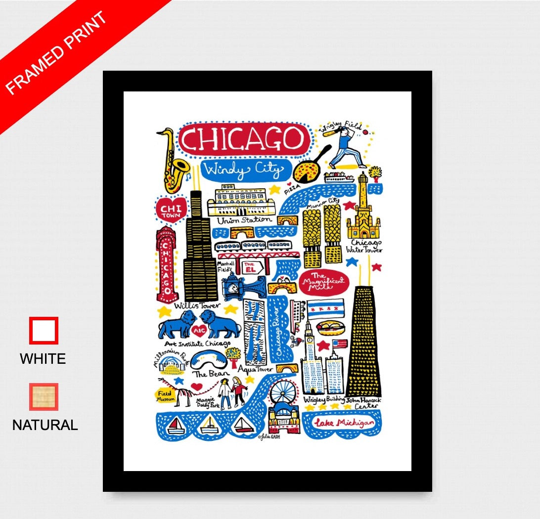 Chicago Art Print - Julia Gash