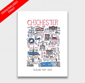 Chichester Art Print - Julia Gash