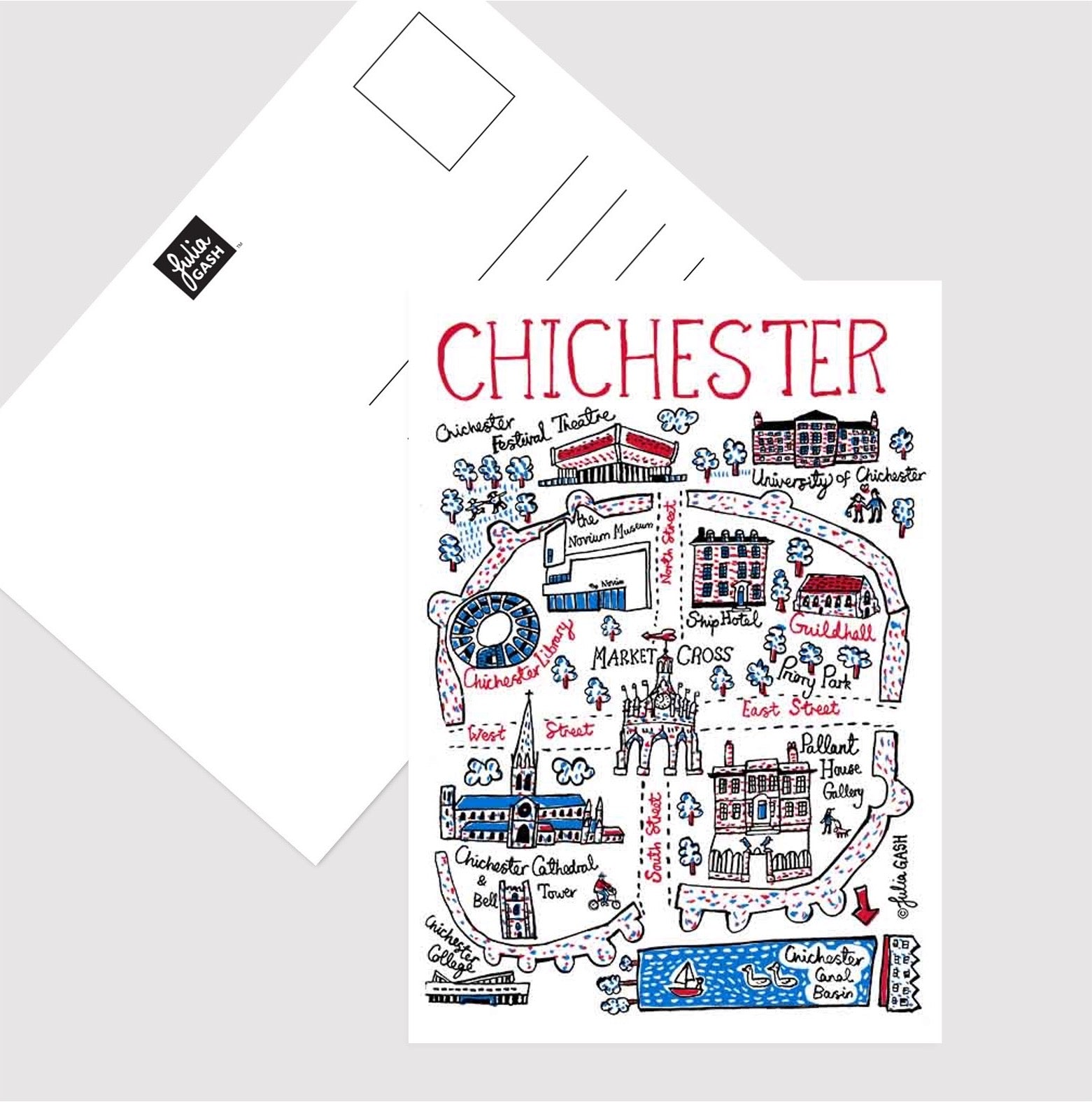 Chichester Postcard - Julia Gash