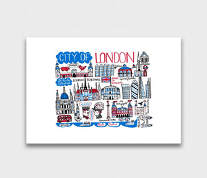 City of London Art Print - Julia Gash