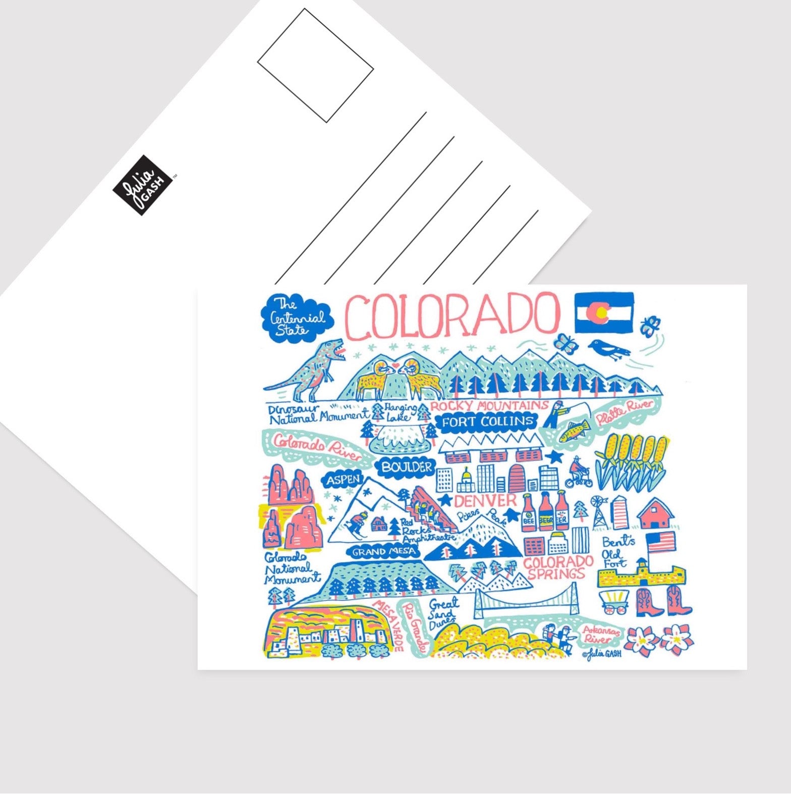 Colorado Postcard - Julia Gash
