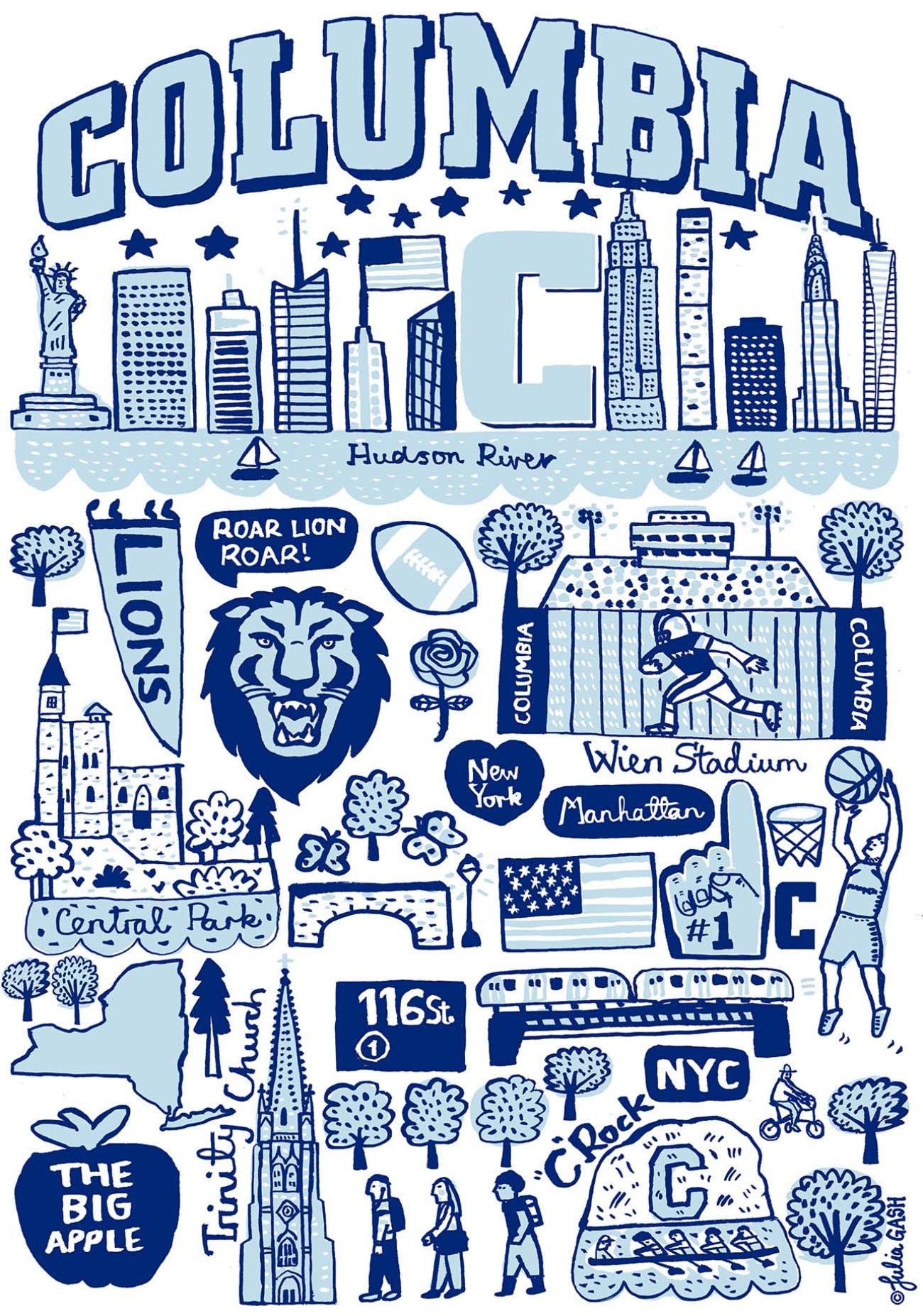 Columbia University by Julia Gash