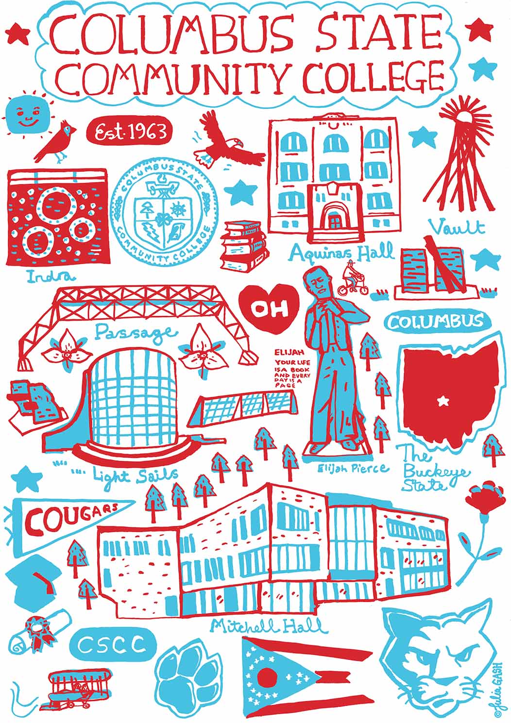 Columbus State Community College by Julia Gash