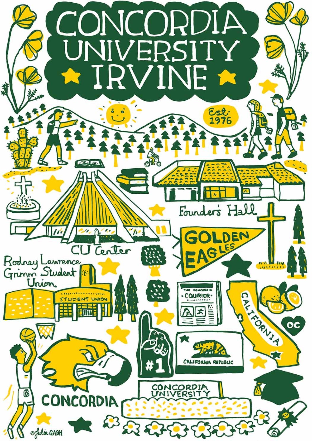 Concordia University Irvine by Julia Gash