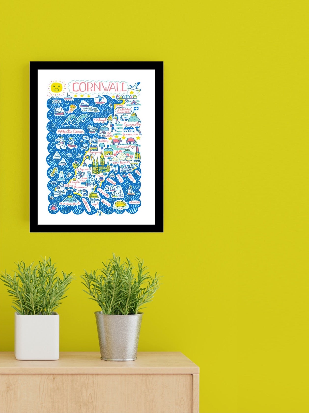 Cornwall Art Print - Julia Gash