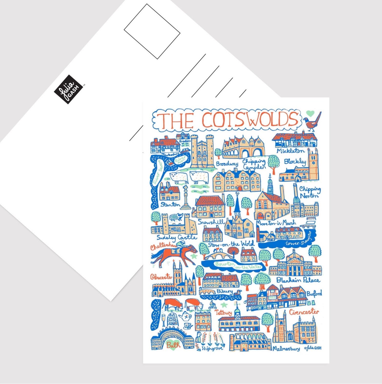 Cotswolds Postcard - Julia Gash