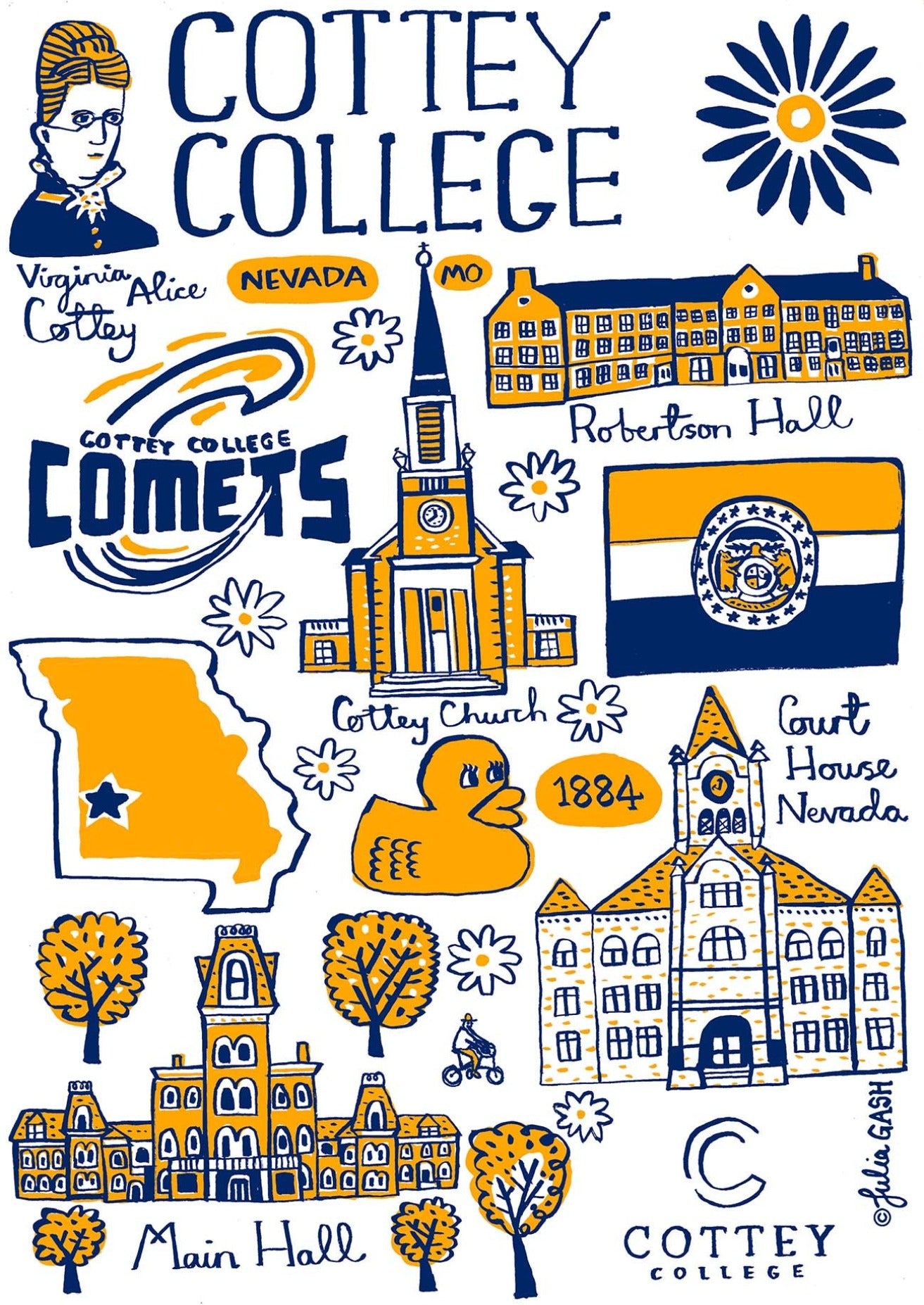 Cottey College by Julia Gash