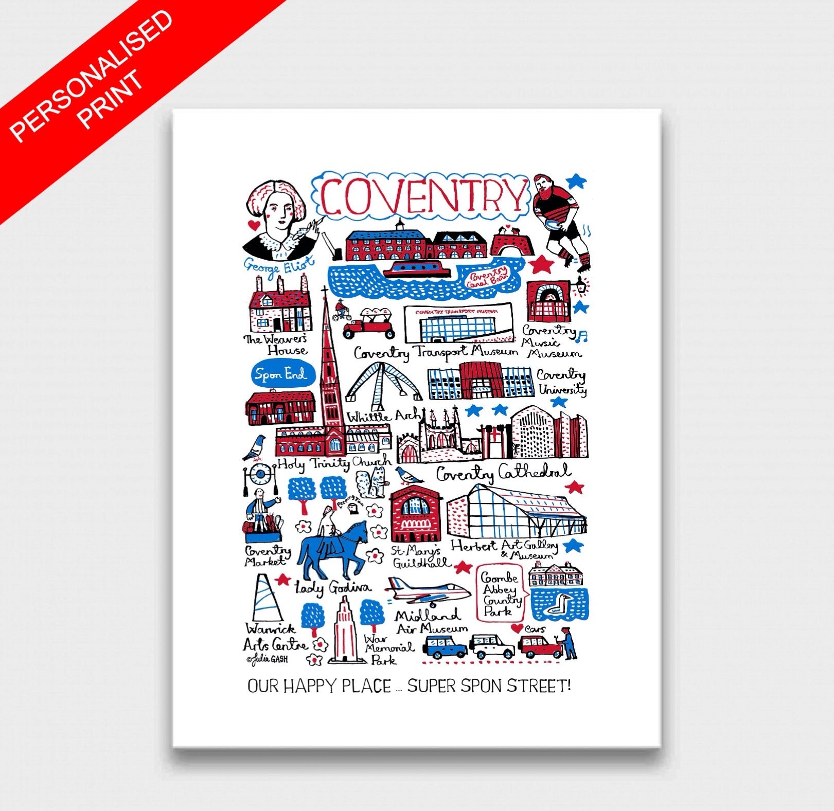 Coventry Art Print - Julia Gash