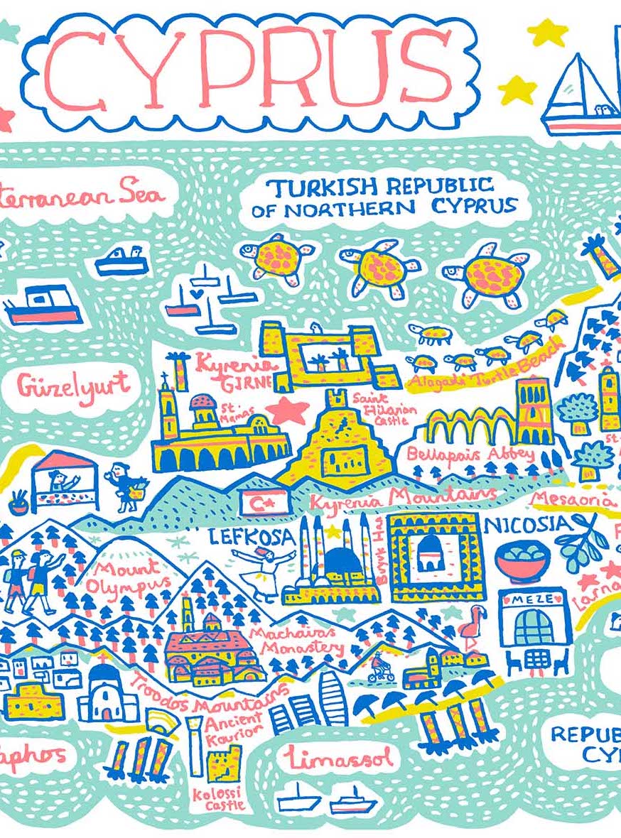 Cyprus Postcard - Julia Gash