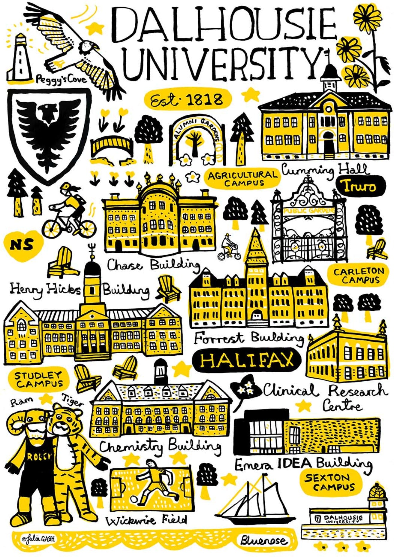 Dalhousie University by Julia Gash