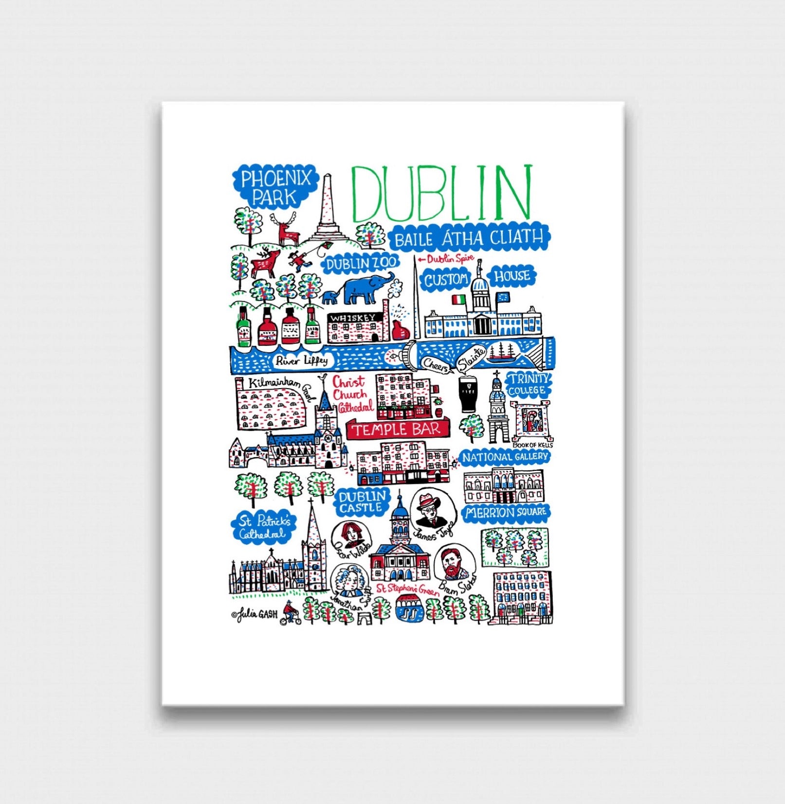 Dublin Art Print - Julia Gash