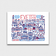 Exeter Art Print - Julia Gash