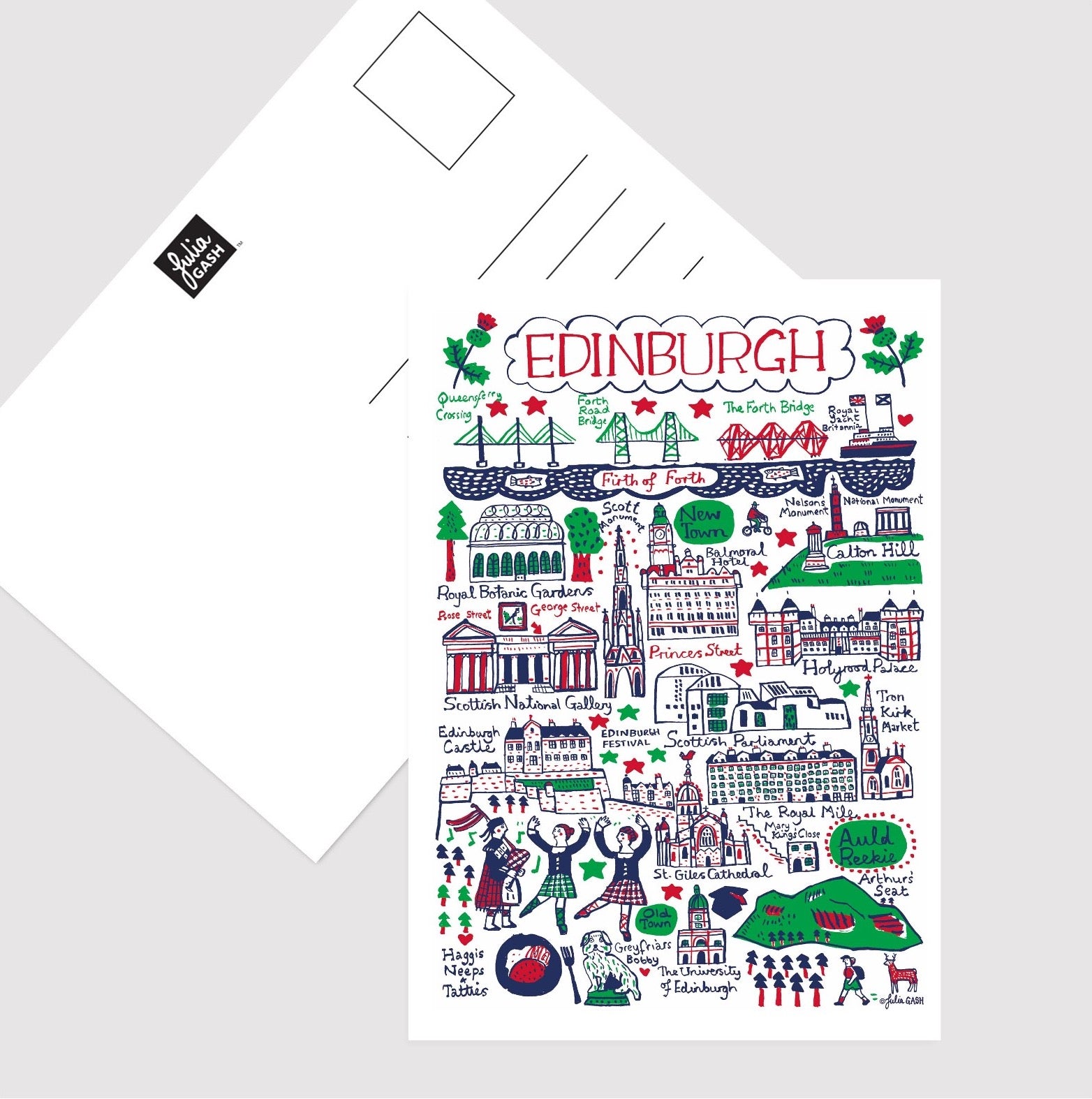 Edinburgh Postcard - Julia Gash