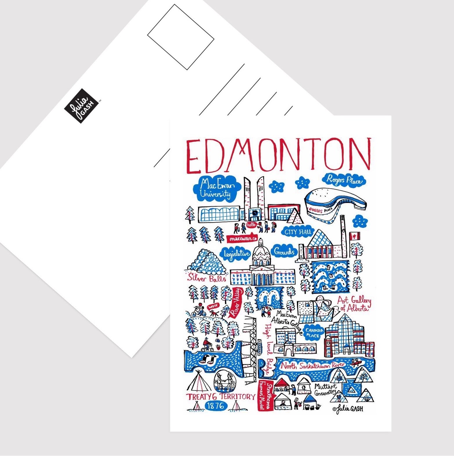 Edmonton Postcard - Julia Gash