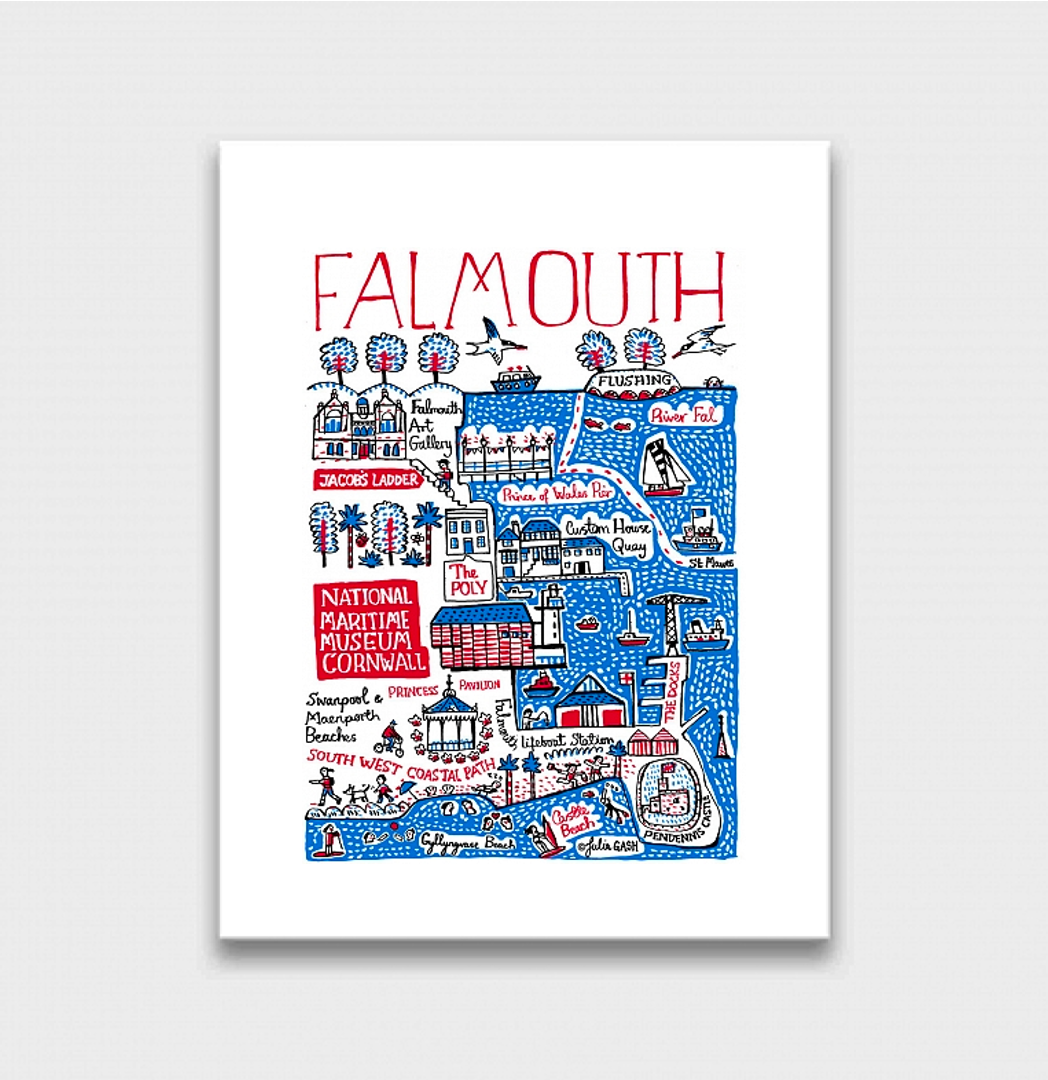 Falmouth Art Print - Julia Gash