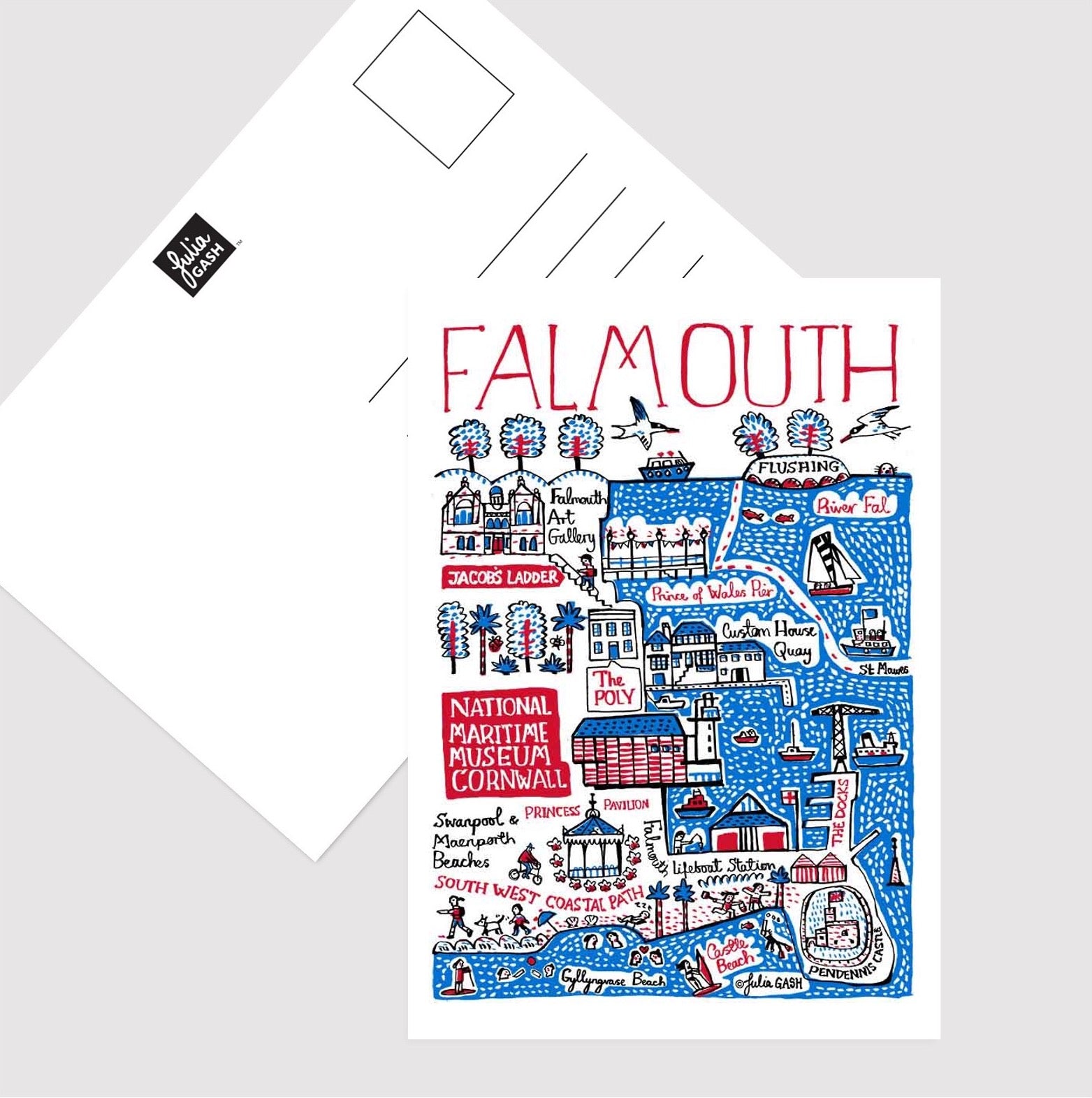 Falmouth Postcard - Julia Gash