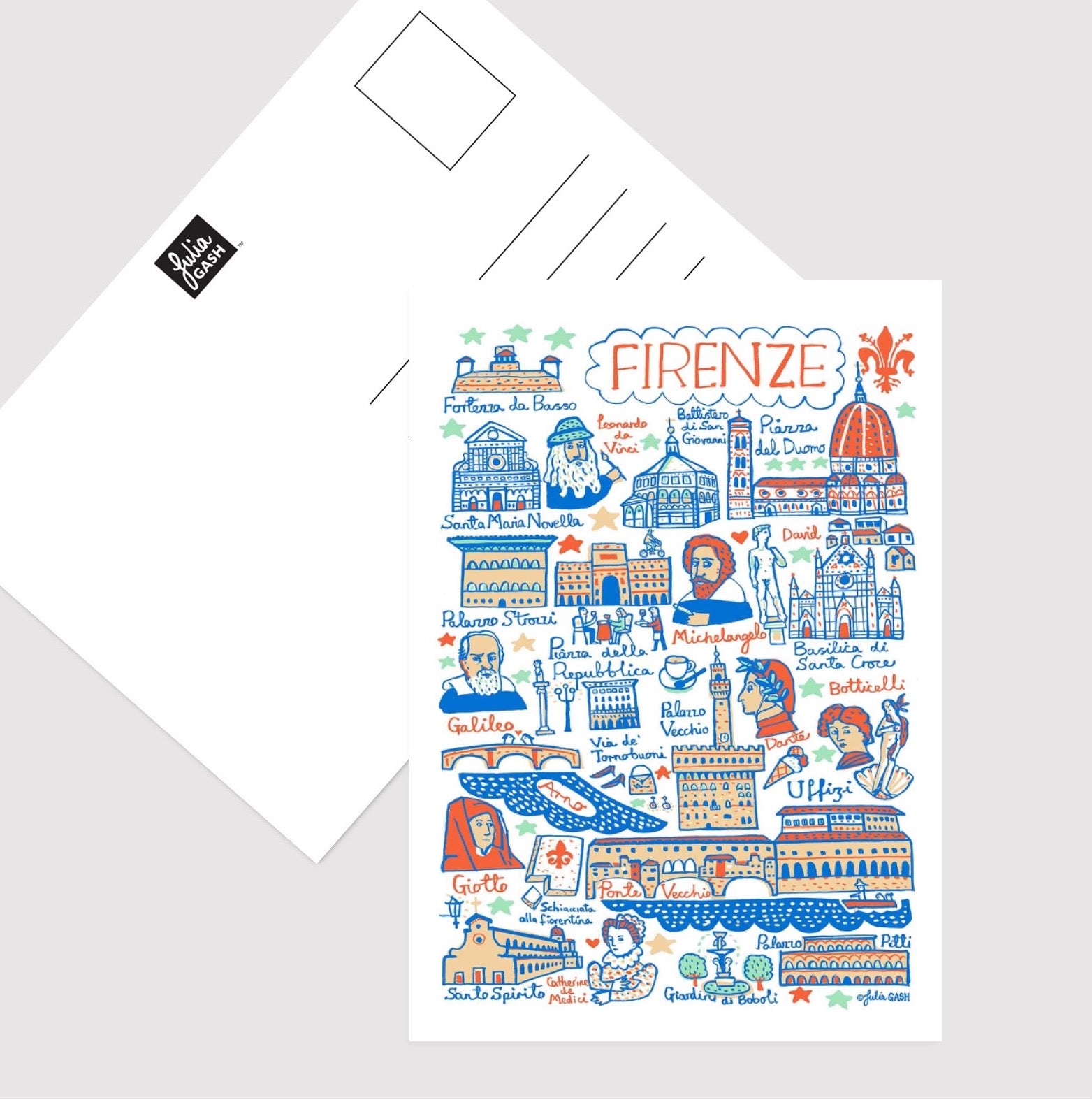 Firenze Postcard - Julia Gash