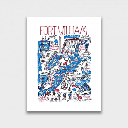 Fort William Art Print - Julia Gash