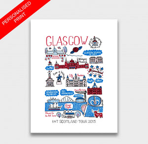 Glasgow Art Print - Julia Gash