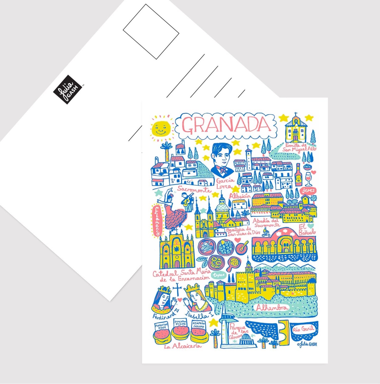 Granada Postcard - Julia Gash