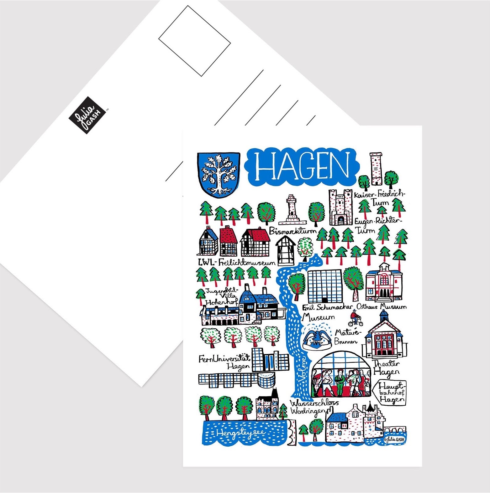 Hagen Postcard - Julia Gash