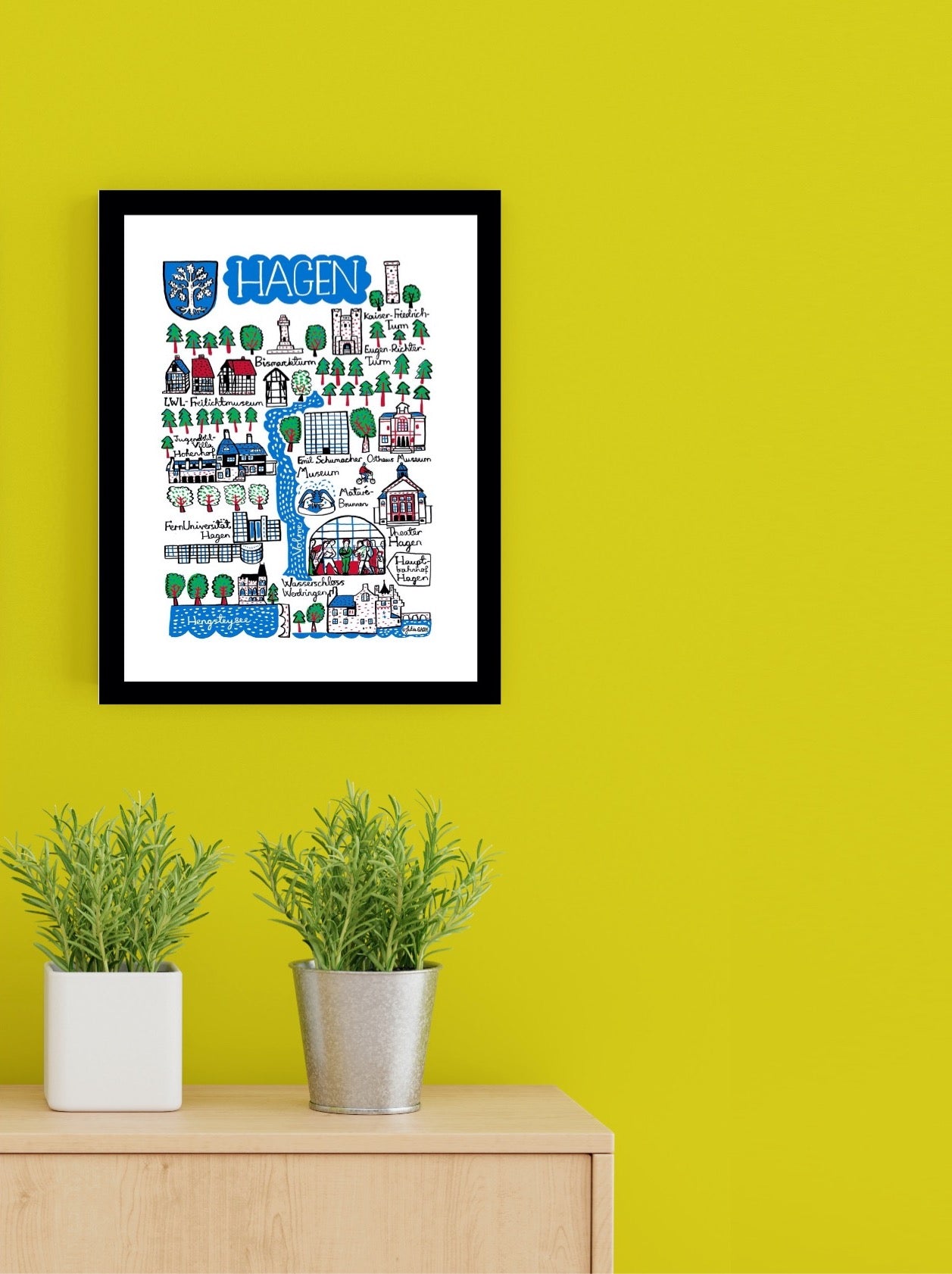 Hagen Art Print - Julia Gash
