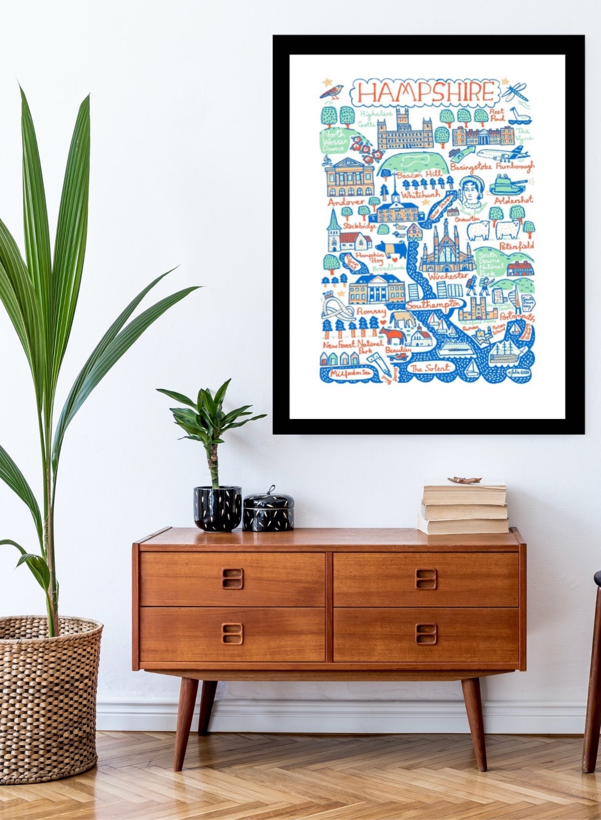 Hampshire Art Print - Julia Gash