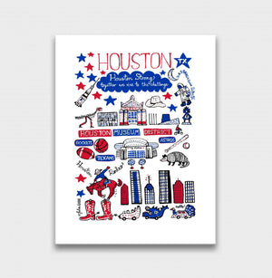 Houston Art Print - Julia Gash