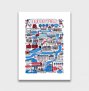 Huddersfield Art Print - Julia Gash