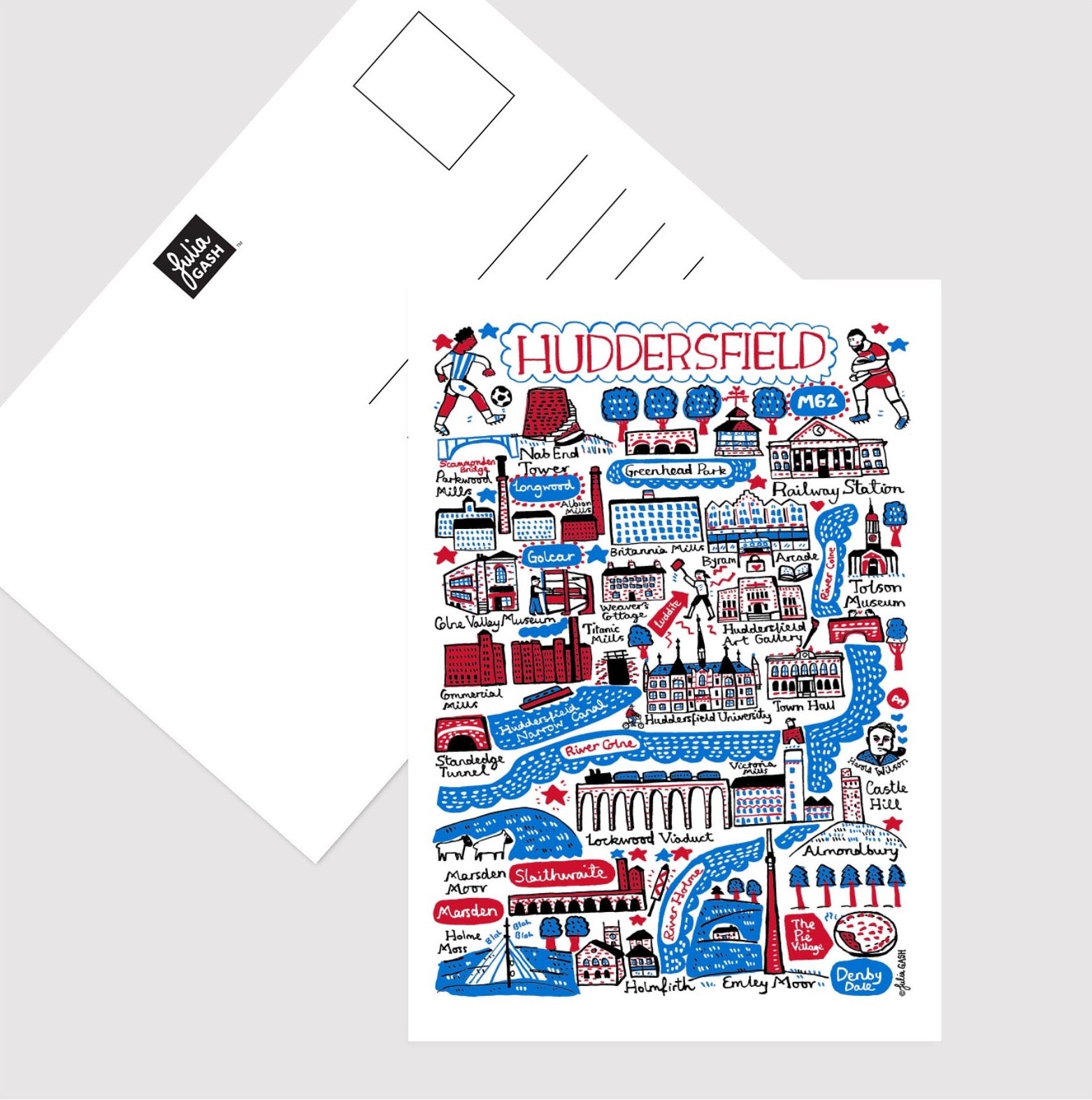 Huddersfield Postcard - Julia Gash