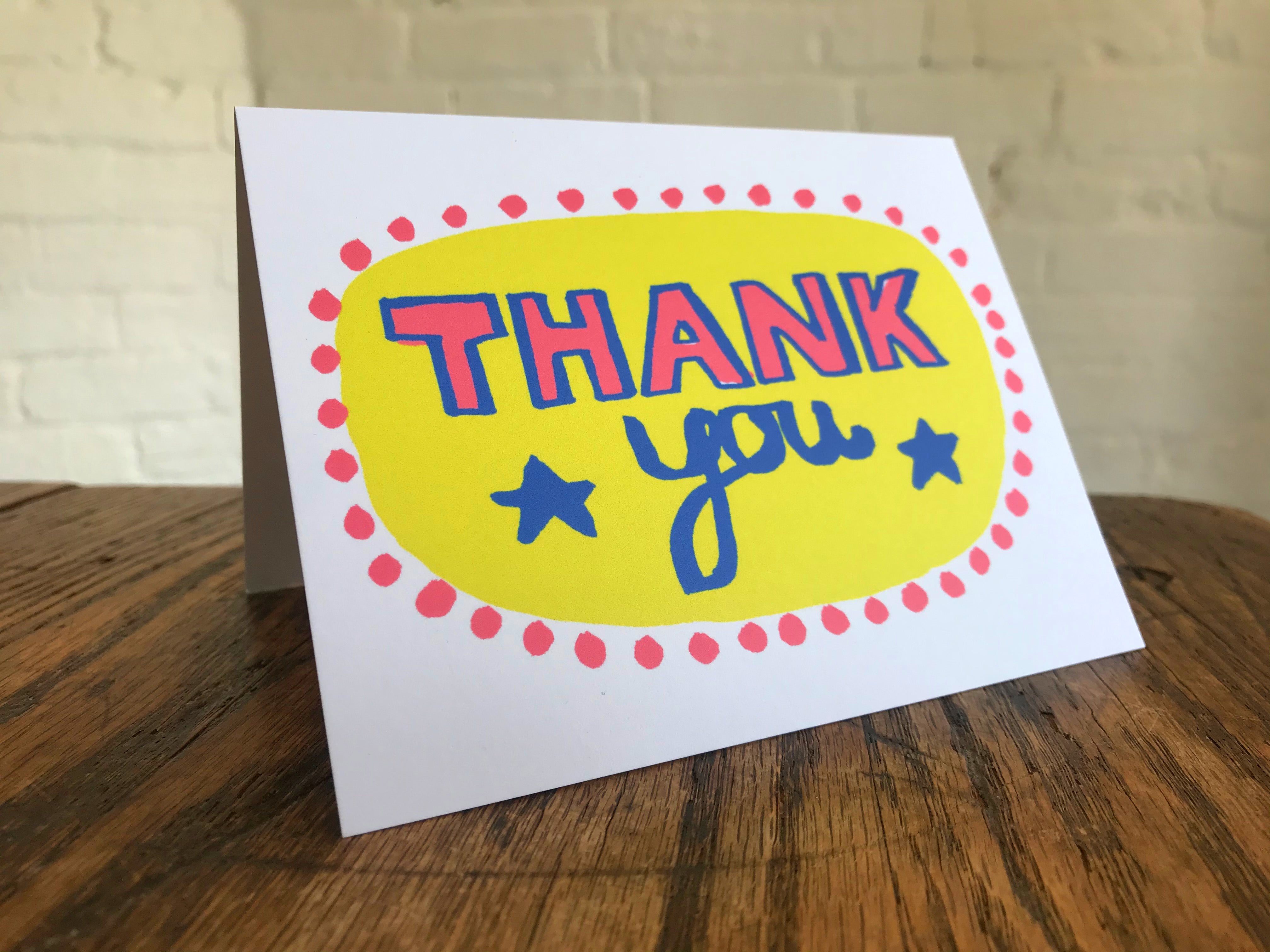 Thank You Greeting Card