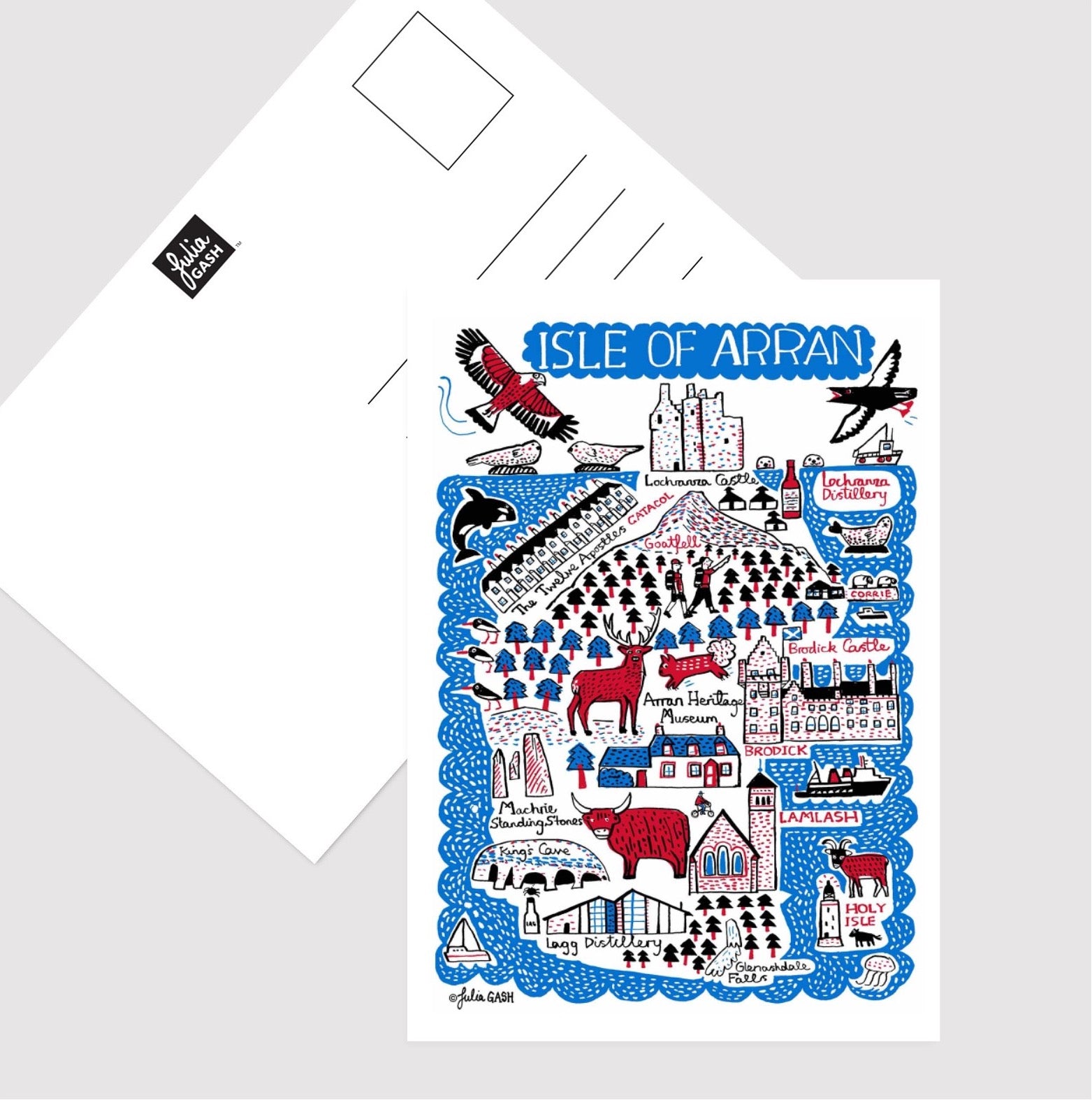 Isle of Arran Postcard - Julia Gash