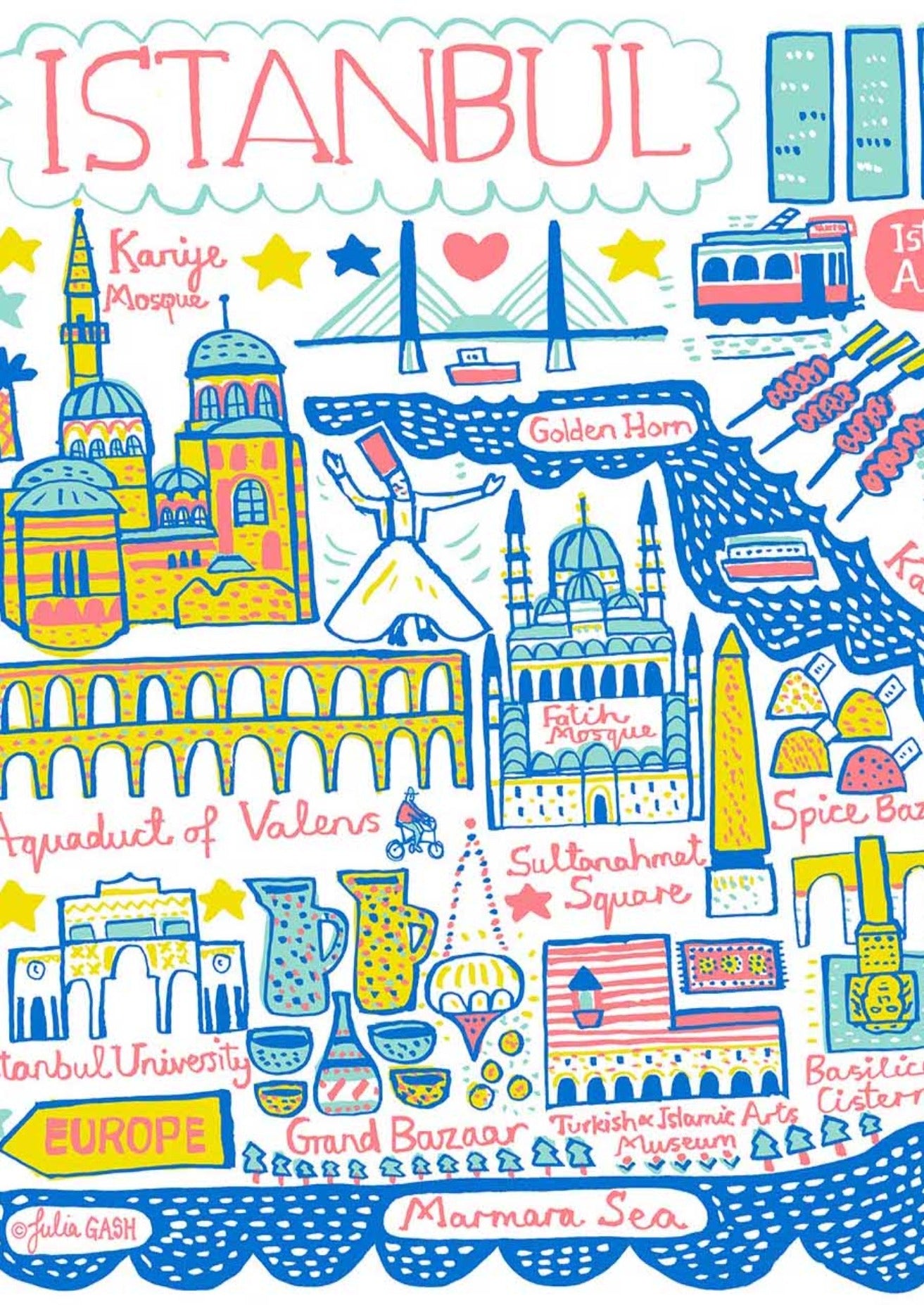 Istanbul Postcard - Julia Gash